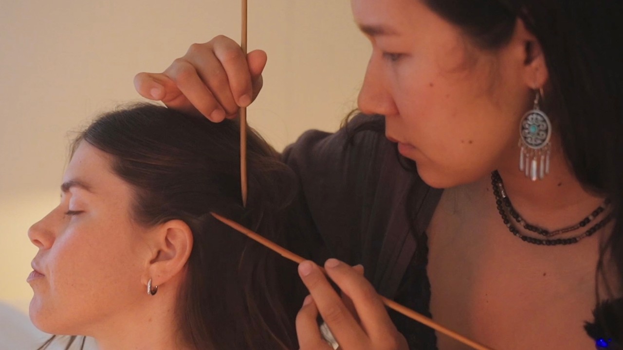 You&rsquo;ll Be Asleep Before This Ends&hellip; ASMR Unintelligible Scalp Check, Back Tracing ft. @emvyASMR