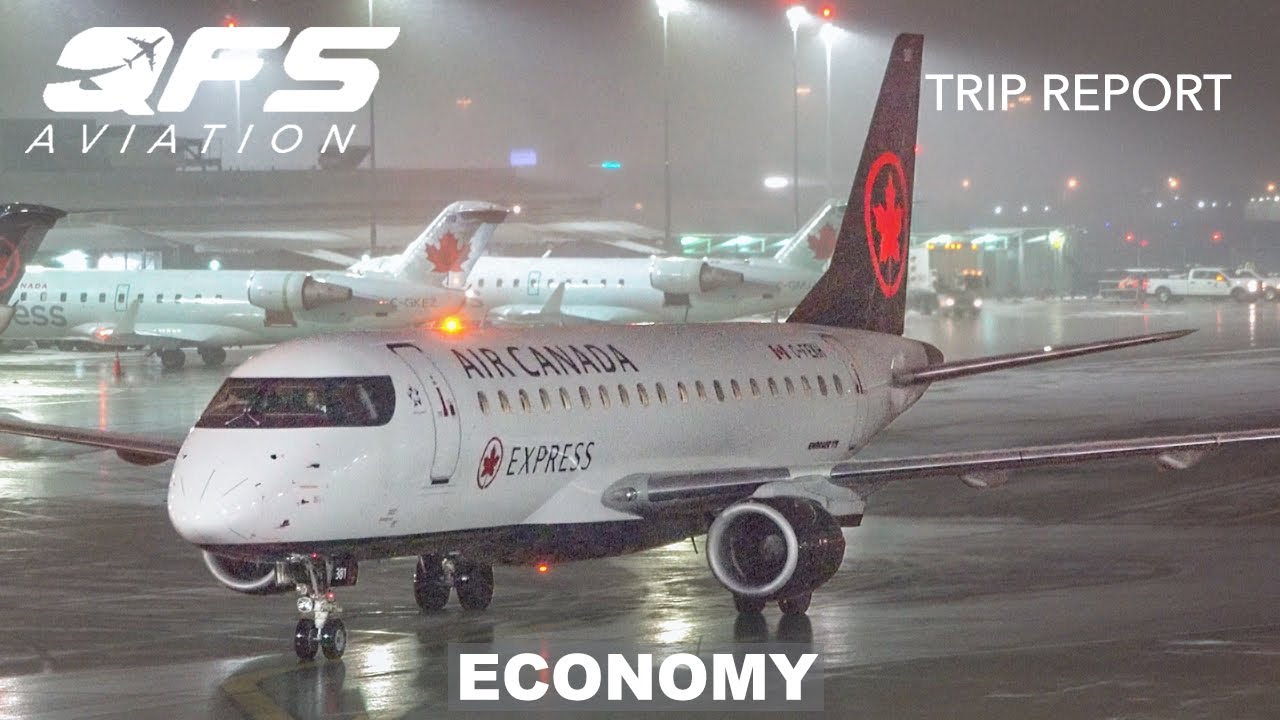 ОТЧЕТ ПОЕЗДКИ | Air Canada Express — E175 — Торонто (YYZ) — Нью-Йорк (LGA) | Эконом