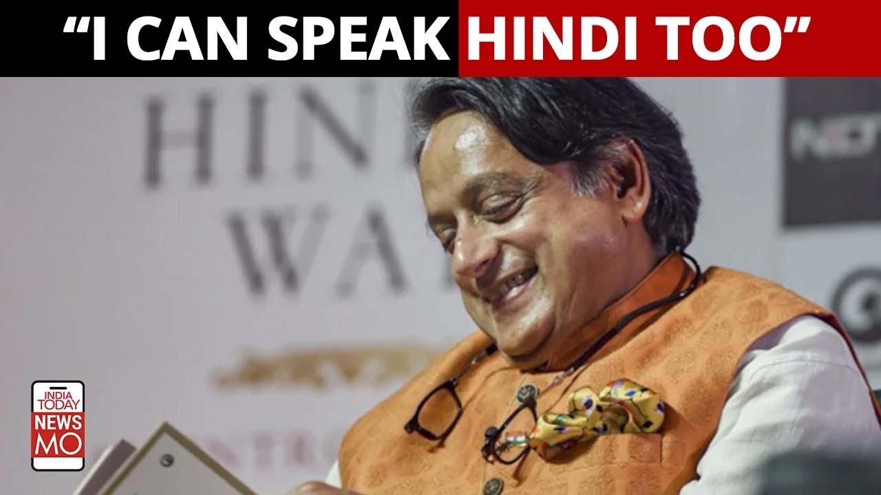 “I Can Speak Hindi Too”, Says Shashi Tharoor As Race For Congress Prez Heats Up