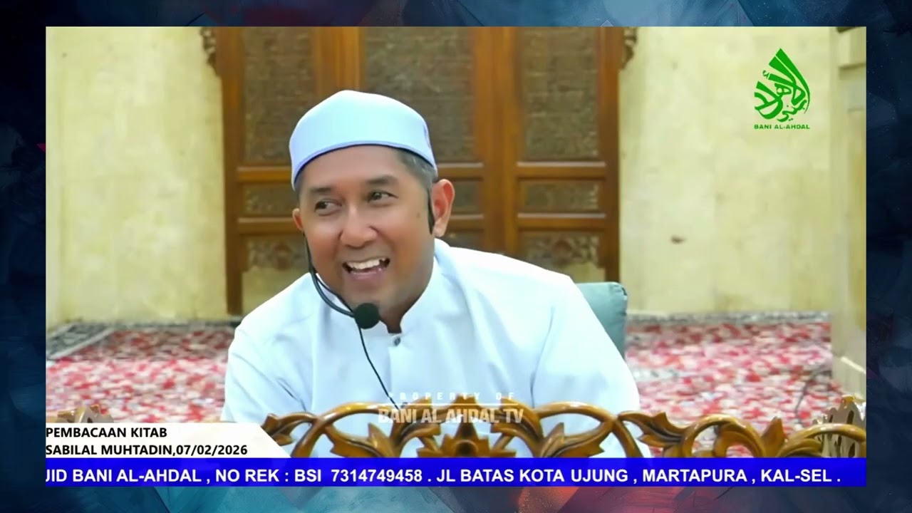 340 | PENGAJIAN RUTIN SETIAP MALAM AHAD SETELAH SHOLAT MAGRIB MASJID BANI AHDAL| GURU RIFANI 