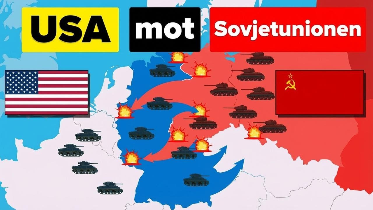 Vad hade hänt om Sovjet och USA gått i krig direkt efter Andra världskriget?