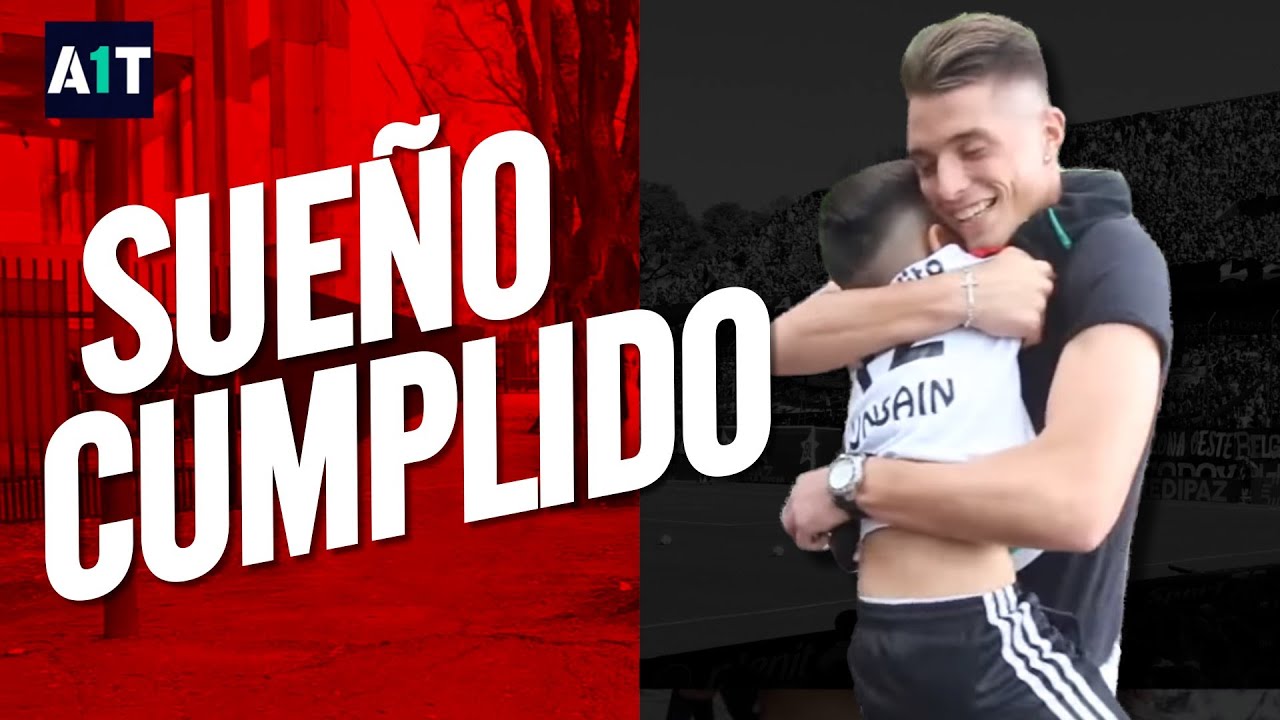 EMOCIONANTE - Valentino cumple el sueño de conocer a su ídolo