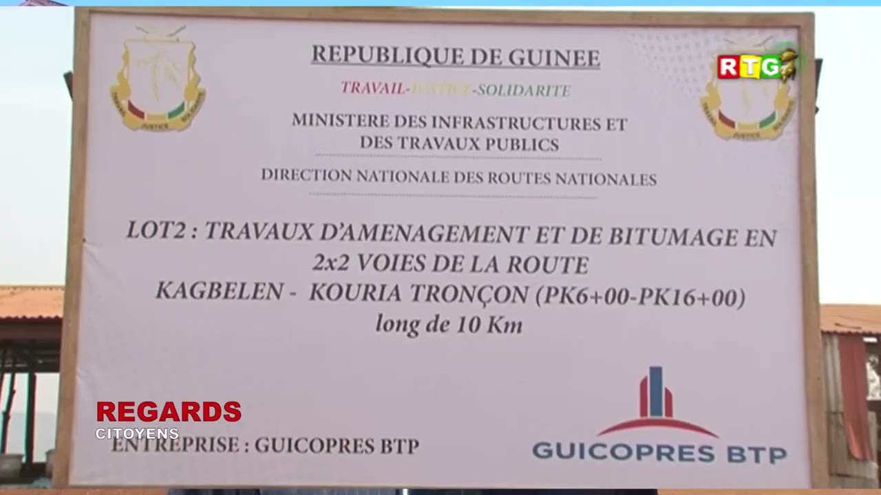 REGARDS CITOYENS SUR LA ROUTE KAGBELÈN KOURIAH PAR GUICOPRESSE