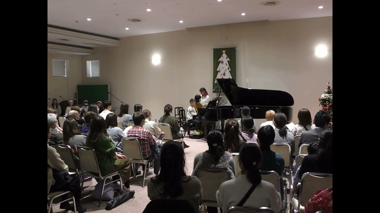 「夢をかなえてドラえもん」 2025.12.25クリスマスコンサート🎄親子連弾