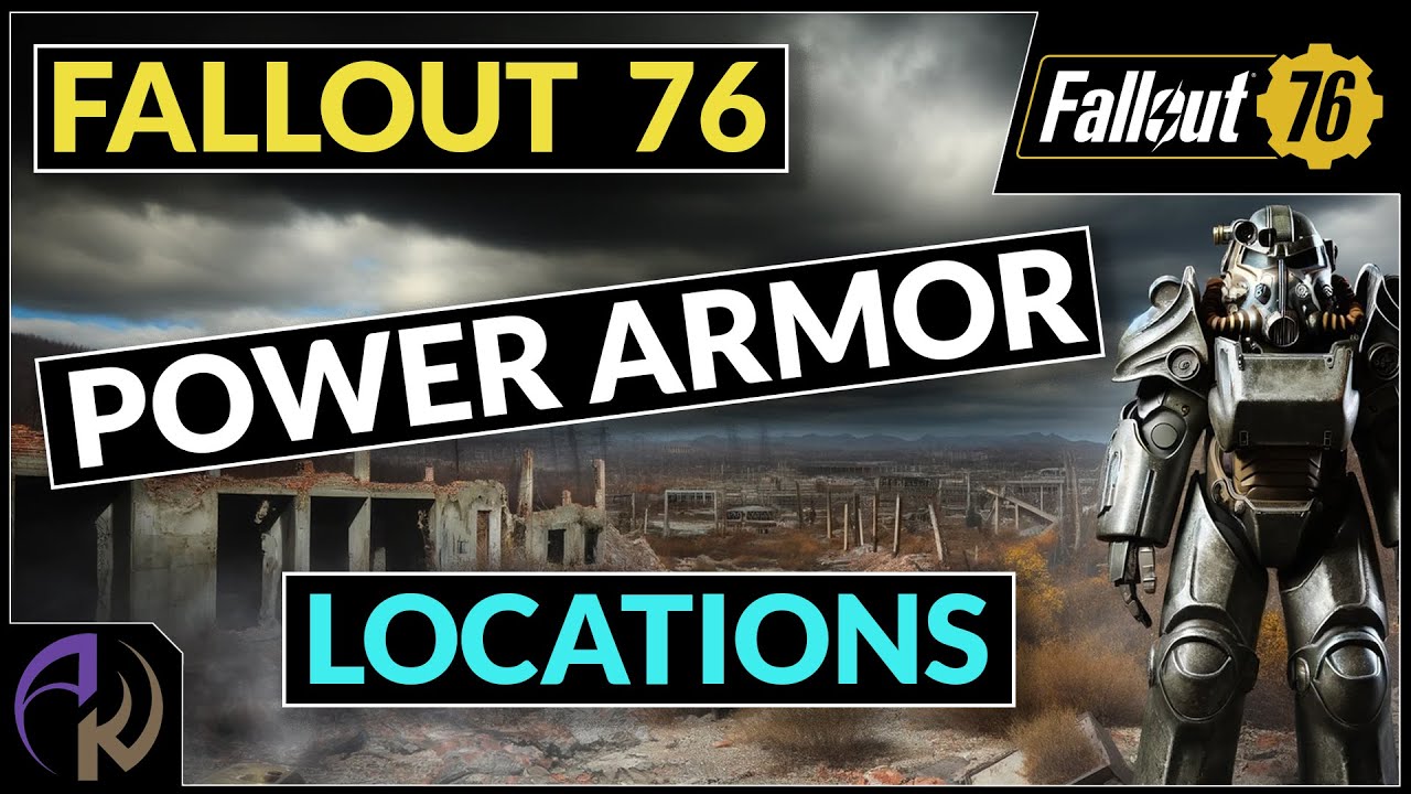 Fallout 76 POWER ARMOR Locations - 16 EARLY GAME Spots