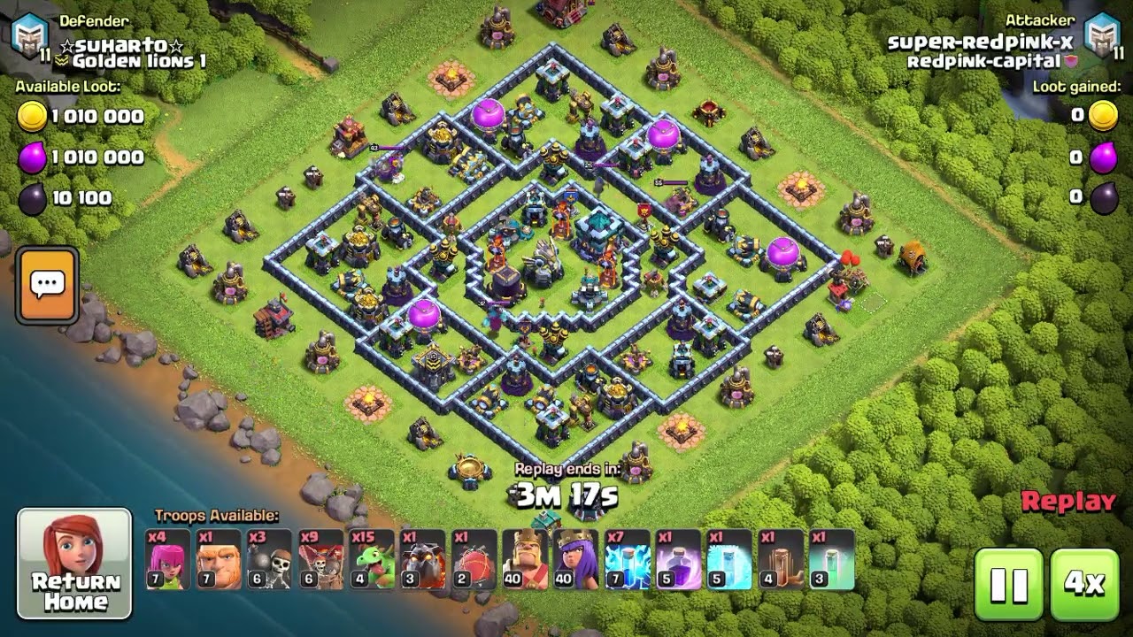 town hall 10 rank 2 of attack replays (4x) | +227 (late signed up in last 10 minutes on friday) 