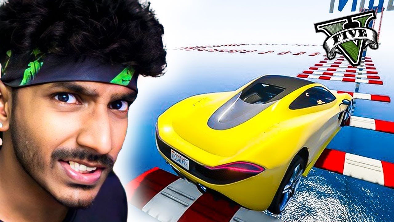 Hardest Stunt Ramp in GTA 5 Online 😨 - GTA 5  தமிழ் Game Live