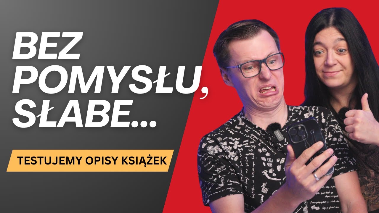 Szczera opinia o opisach książek... Czym zniechęcają?