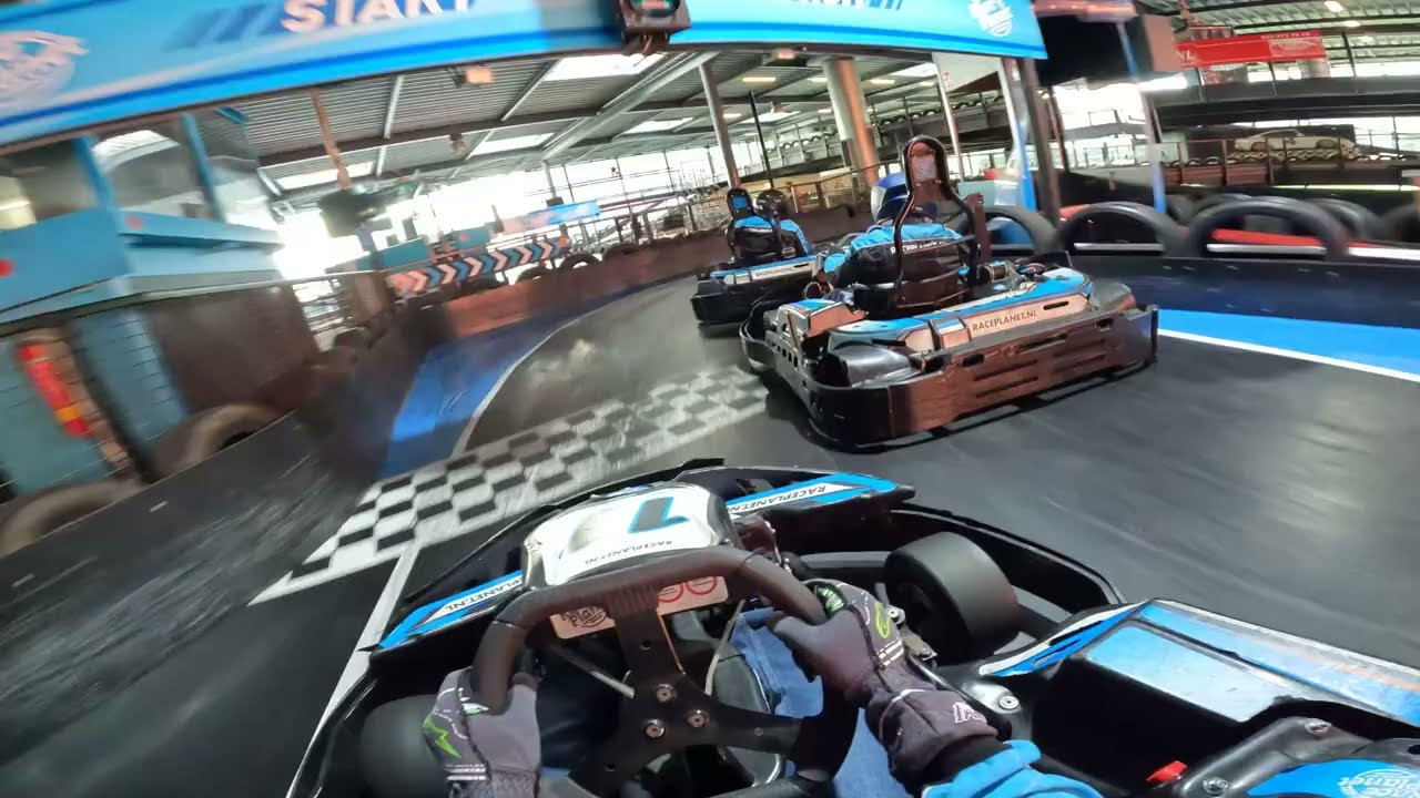 One of the Best Indoor Kart Track - Race Planet Delft NL