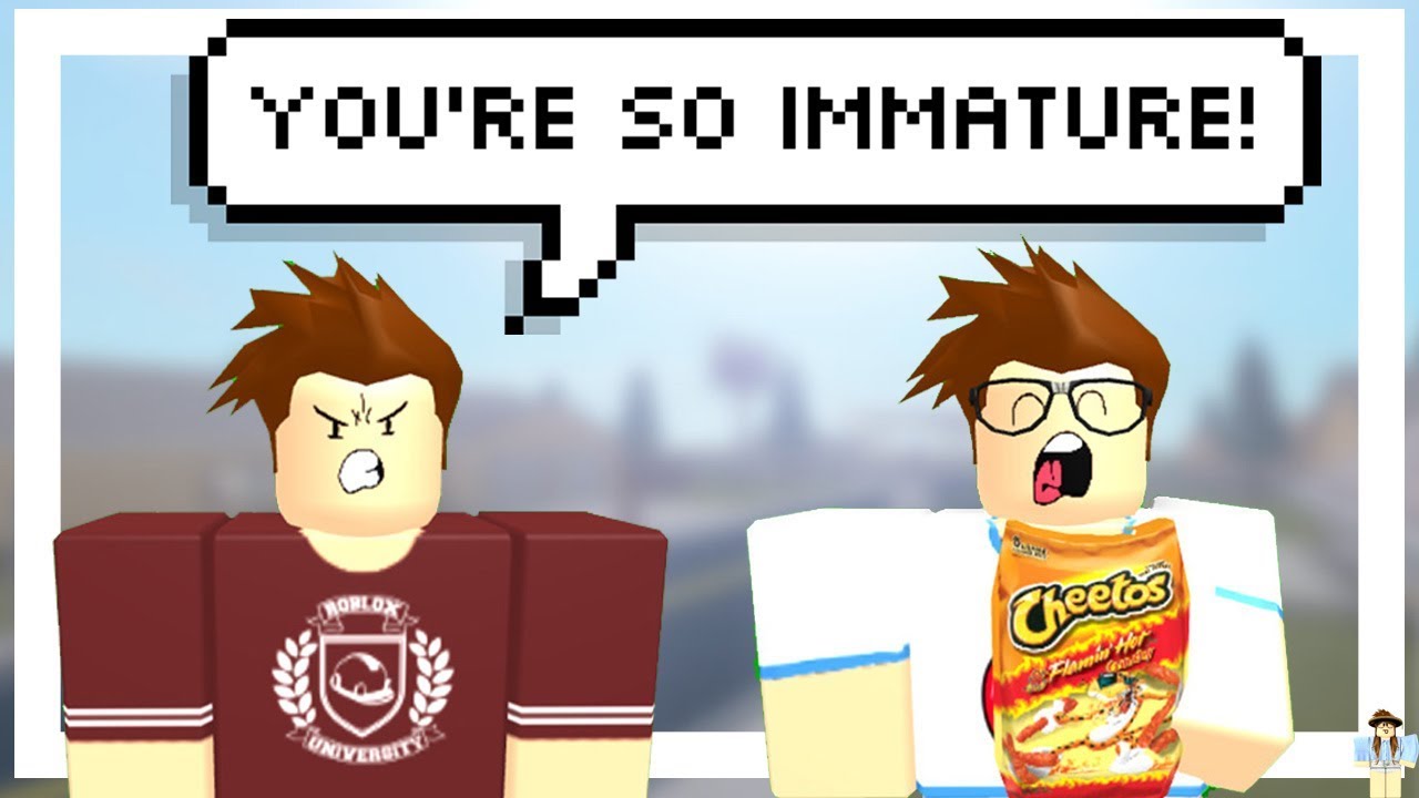 You're So Immature! - ROBLOX Machinima | Sizzlely