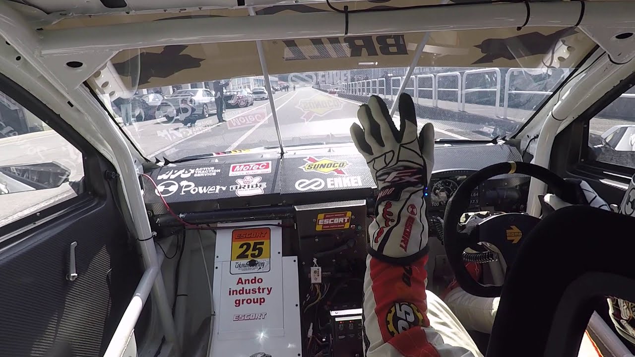2020/03/21 ESCORT Evo9 ファイヤー安藤 Fire ANDO オートポリス AUTOPOLIS チューニングカー コースレコード1'44