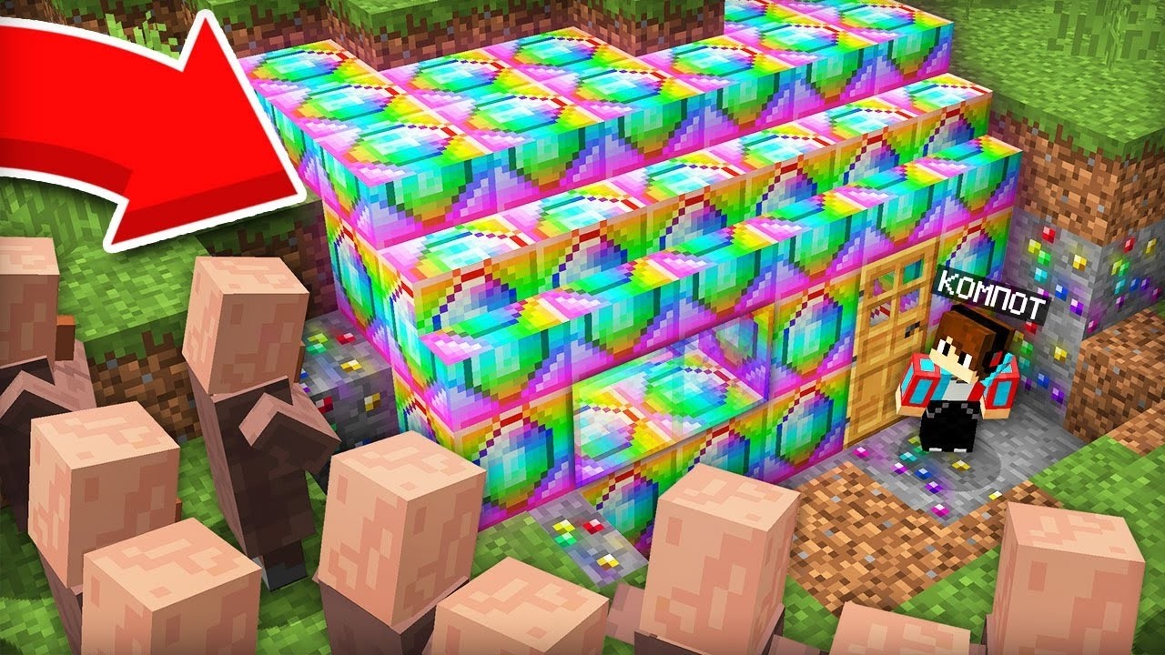 😱 MAXFIY KAMALAK ZUMRAD UYINI TOPDIM! UZBEKCHA MINECRAFT