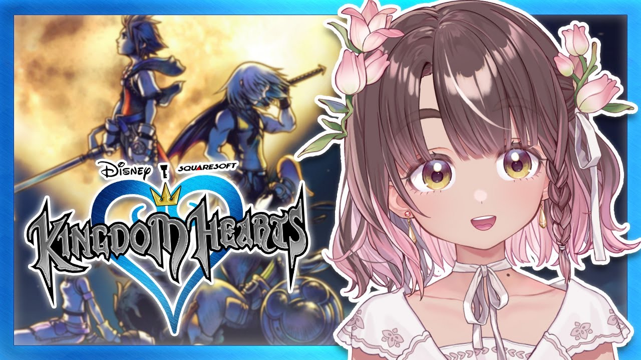 【KINGDOM HEARTS】 Replaying Baby's FIRST Console Game! 🐝🌸【Phoebe Chan | フィービー・チャン 】#densetsuexe