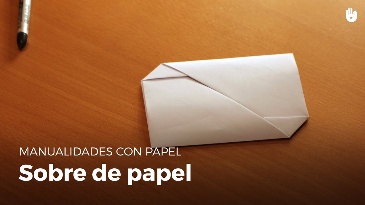 Sobre de papel fácil y rápido | Origami