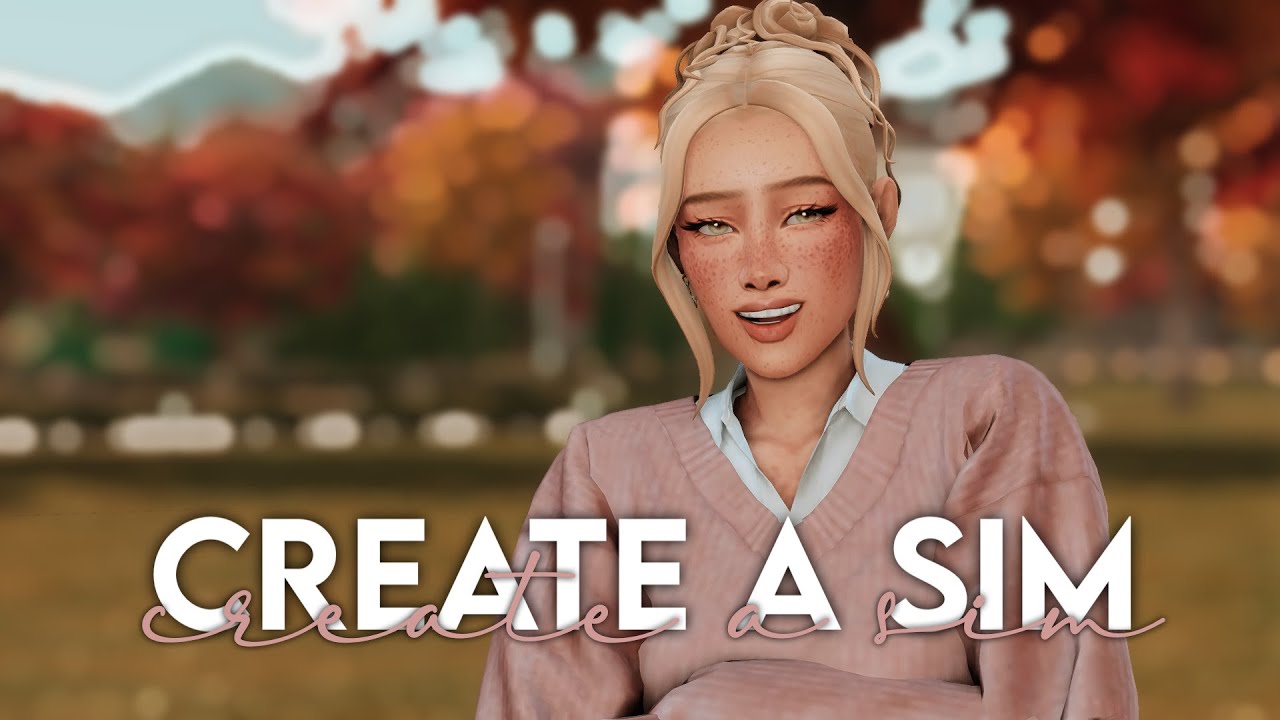 SIMS 4 | СОЗДАЙ МИЛОГО СИМА ВМЕСТЕ СО МНОЙ! + ЗАГРУЗКА СИМАРА🧡 | The Sims 4 | Английский | Создан...