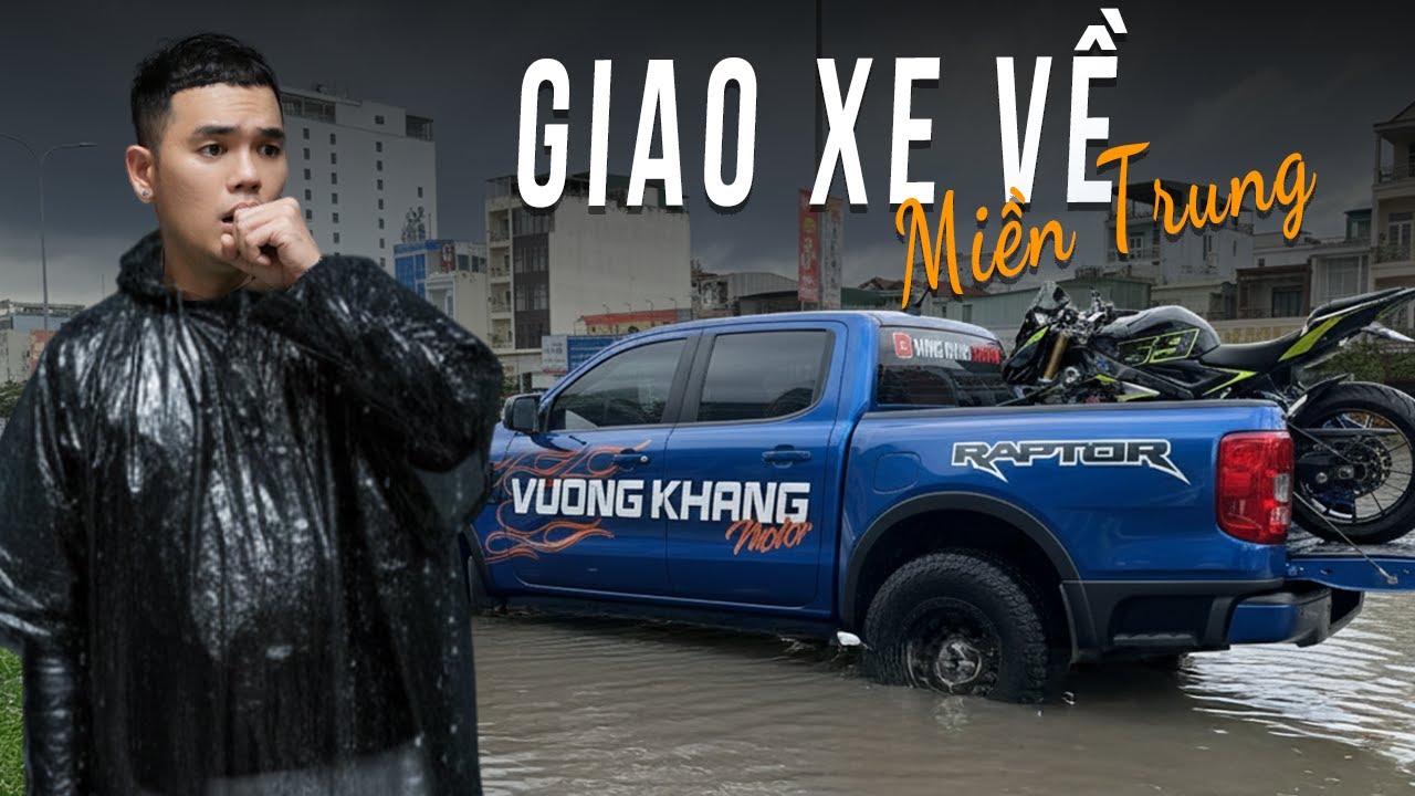 TÔI ĐÁNH LIỀU GIAO MÔ TÔ VƯỢT BÃO LŨ MIỀN TRUNG | Vì sao biết nguy hiểm nhưng tôi vẫn đi