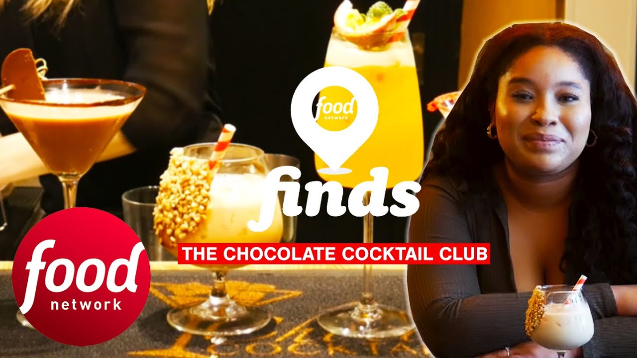 Food Network Finds: The Chocolate Cocktail Club