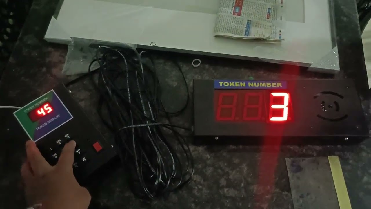 bill token display and audio machine by TAYBILL 9398040593