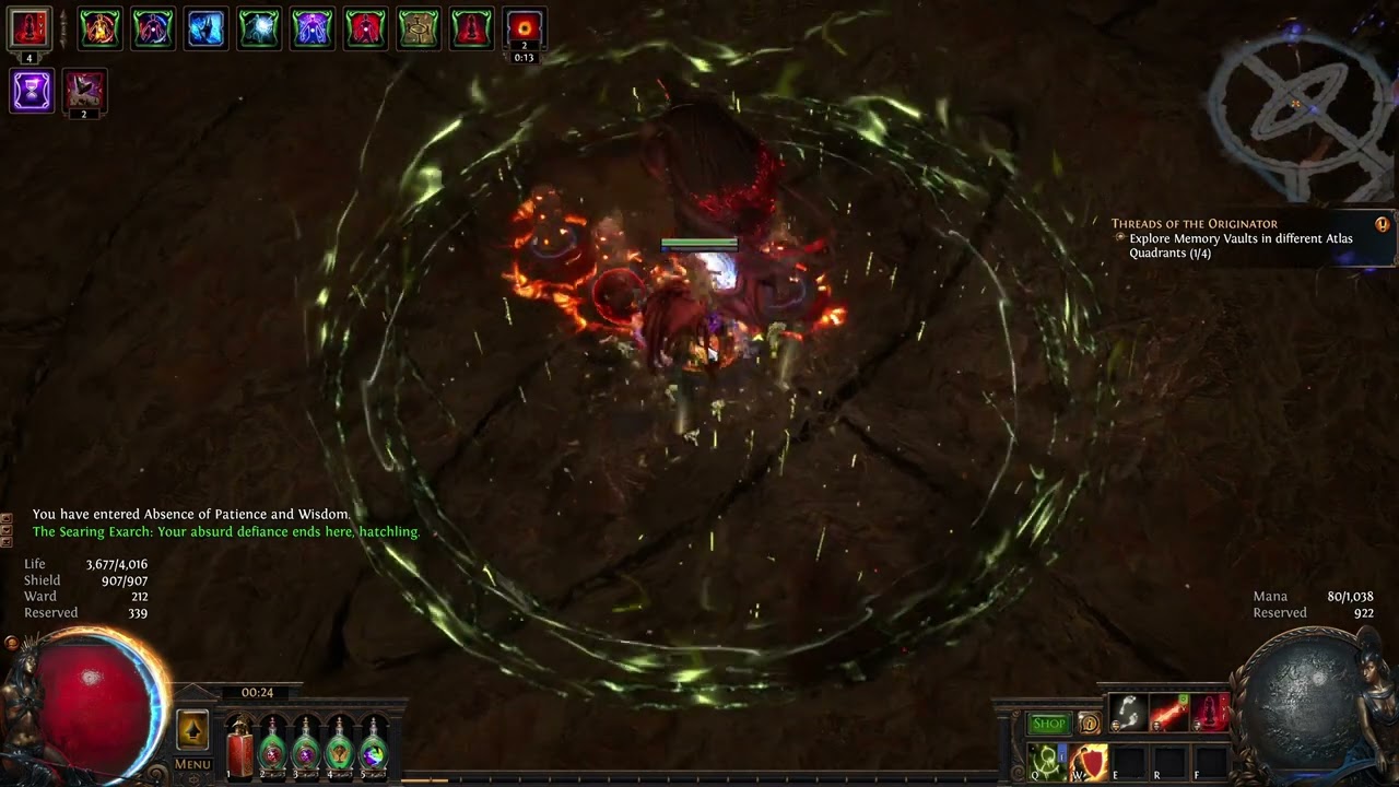 Flamewood Totem Hierophant Uber Exarch - Week 1 Update | Path of Exile 3.29 Curse of the Allflame