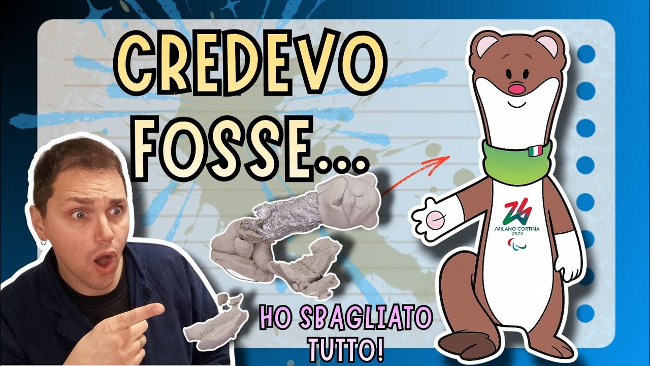 Ho modellato MILO (Mascotte Olimpica)... ma ho scoperto qualcosa di inaspettato!