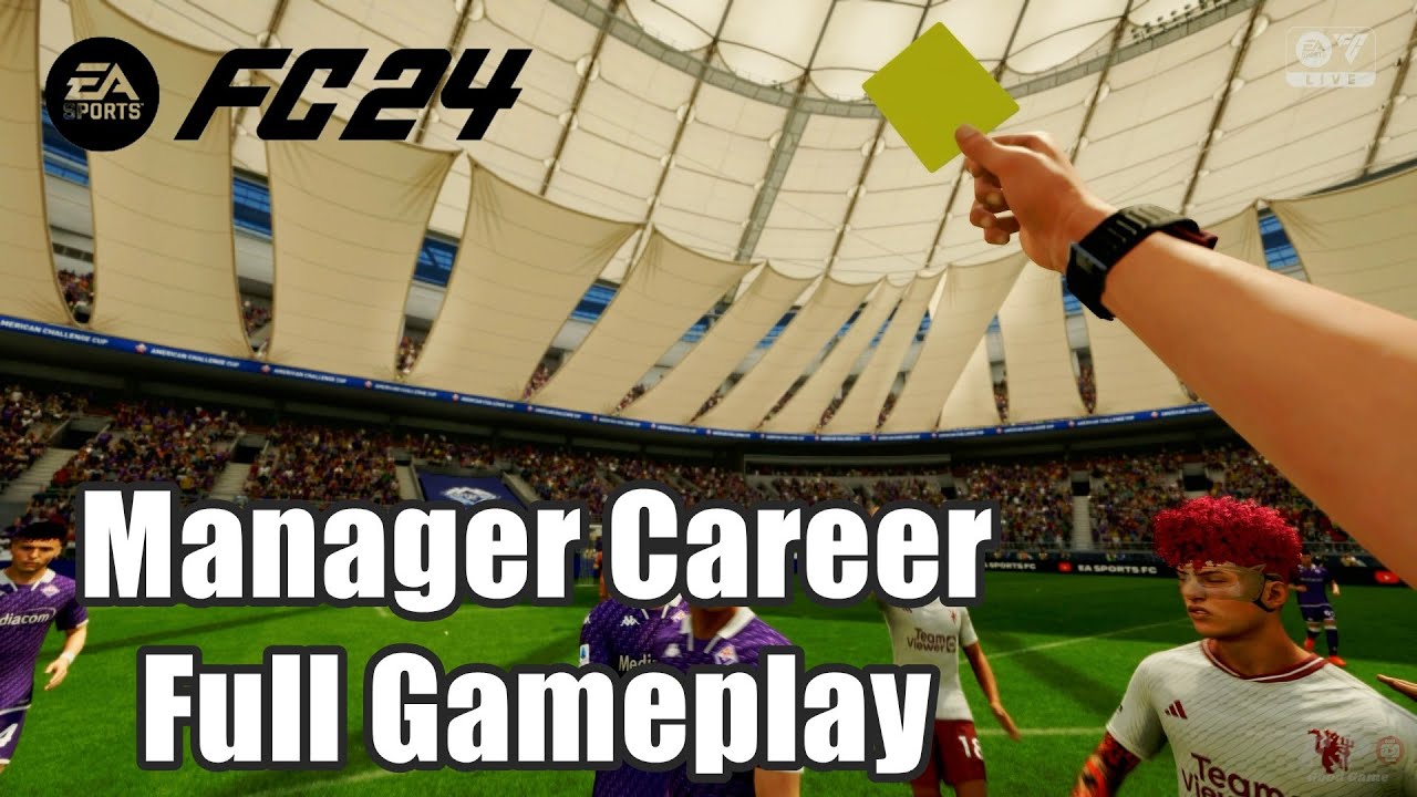 FC 24  New Manager Career PS5 Full Gameplay