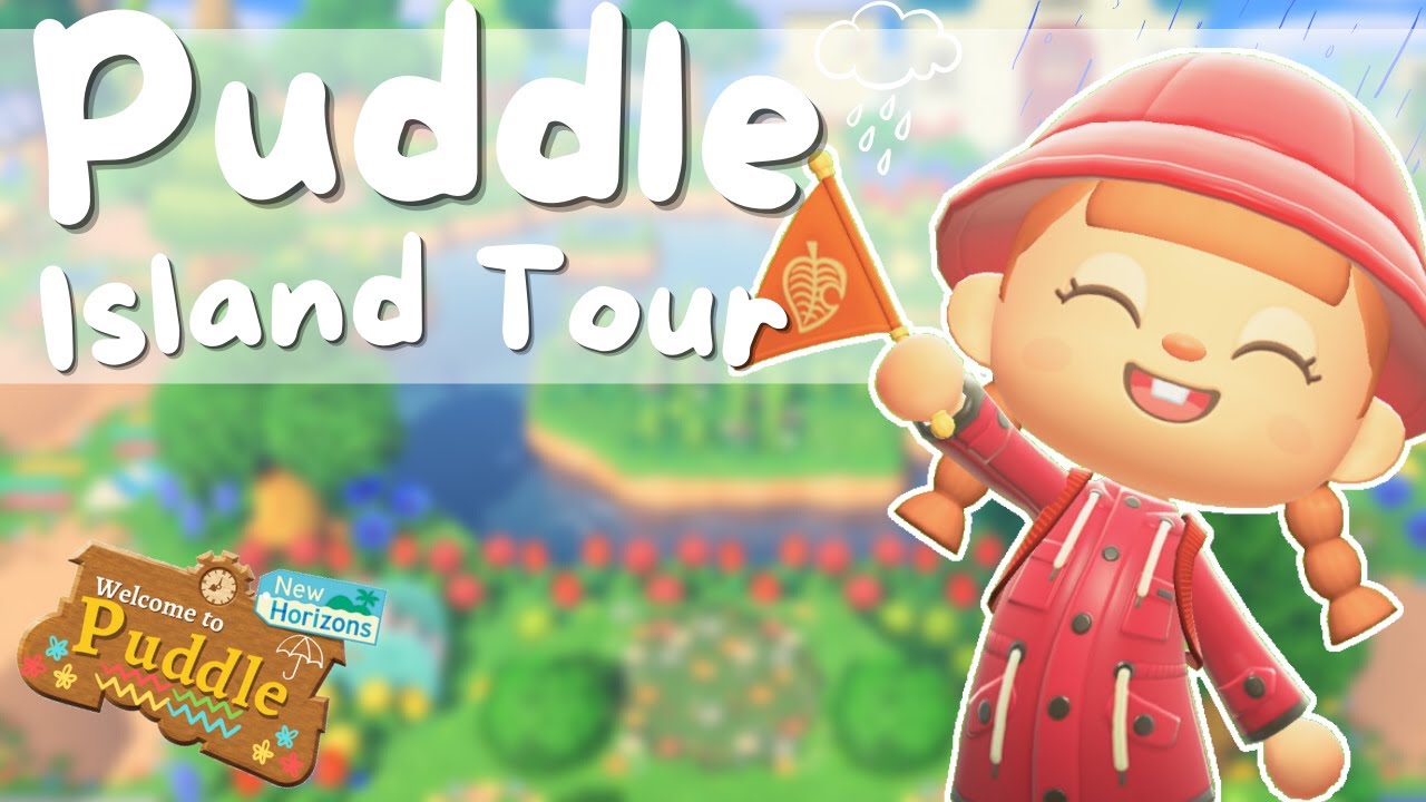 ТУР ПО ОСТРОВУ KIDCORE В ДОЖДЛИВЫЙ ДЕНЬ | ТУР ПО ОСТРОВУ KIDCORE В ANIMAL CROSSING NEW HORIZONS