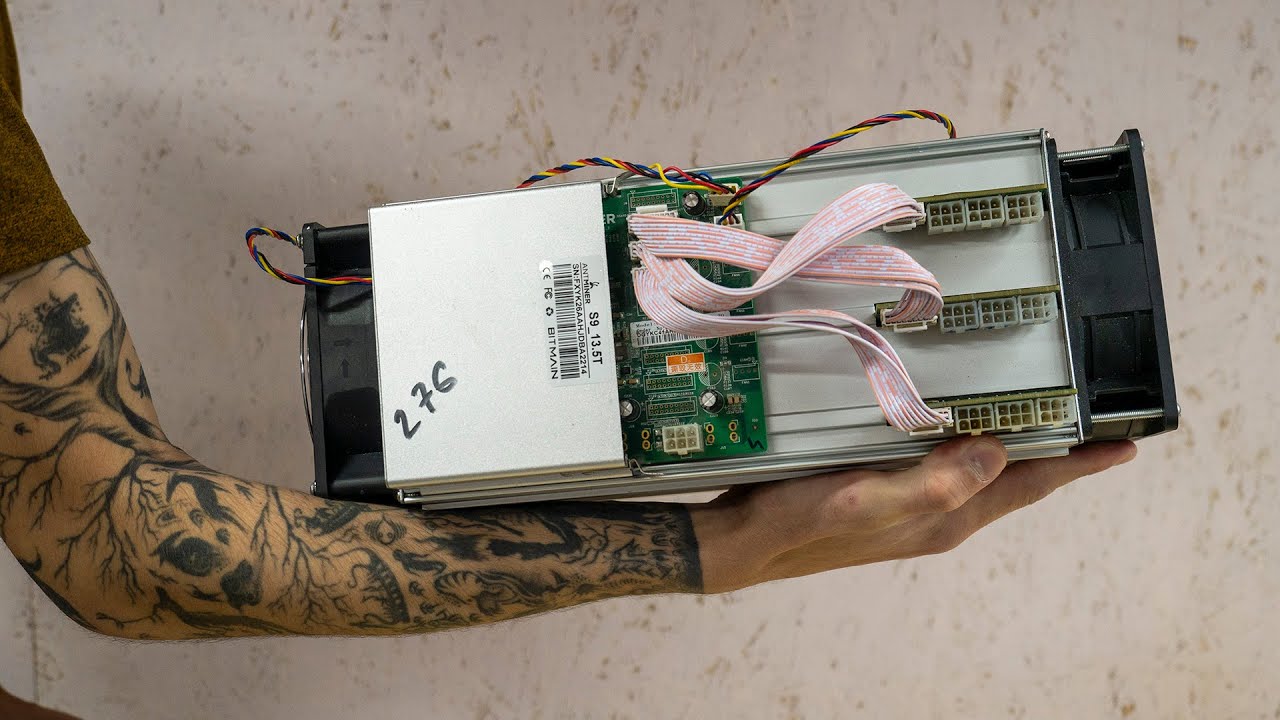Покупка первого асика AntMiner S9 с OZON 2021