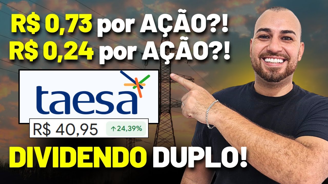 TAESA EXPLODIU! DIVIDENDO DUPLO E BALAN&Ccedil;O! MOSTREI PRE&Ccedil;O TETO, Vale a pena investir? TAEE11 TAEE4