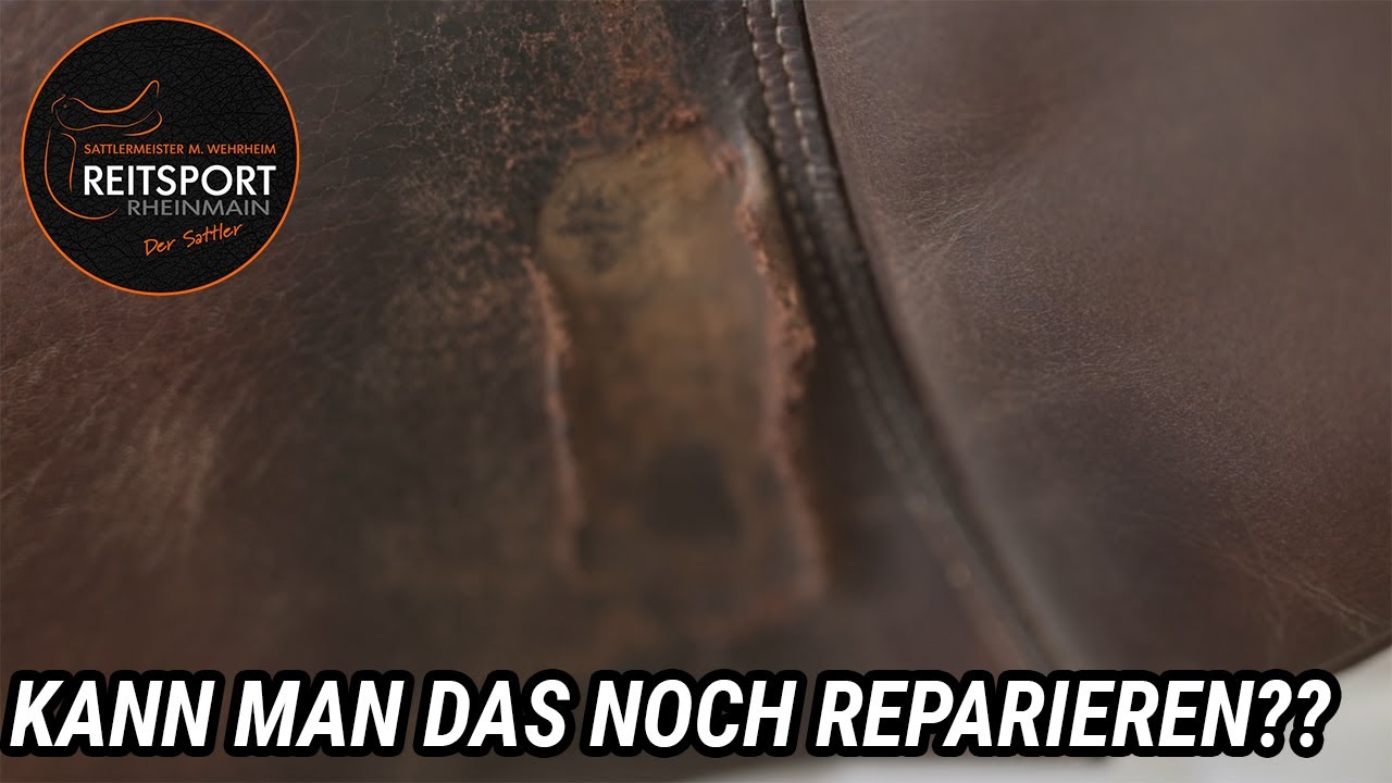 Kann man das noch reparieren?? | Reitsport-Rheinmain