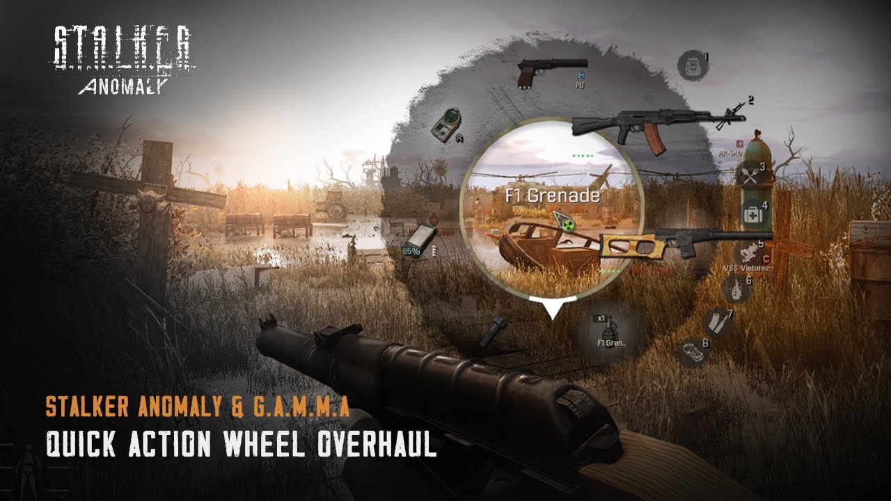 Quick Action Wheel Overhaul - Stalker Anomaly & G.A.M.M.A