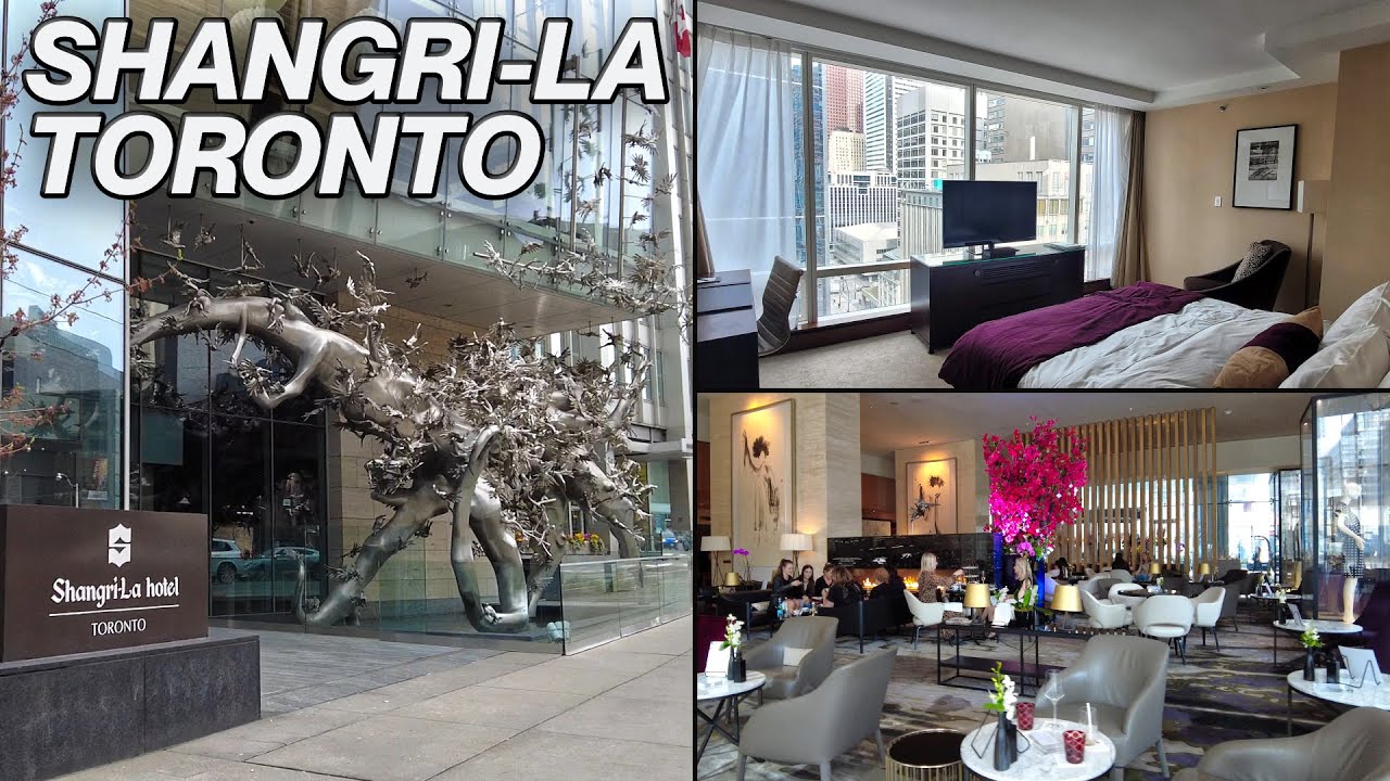 Shangri-La Toronto | Роскошный номер в отеле и прогулка по окрестностям