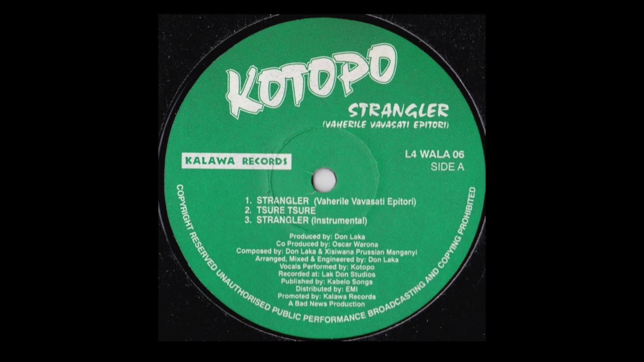 Kotopo - Strangler (Vaherile Vavasati Epitori)