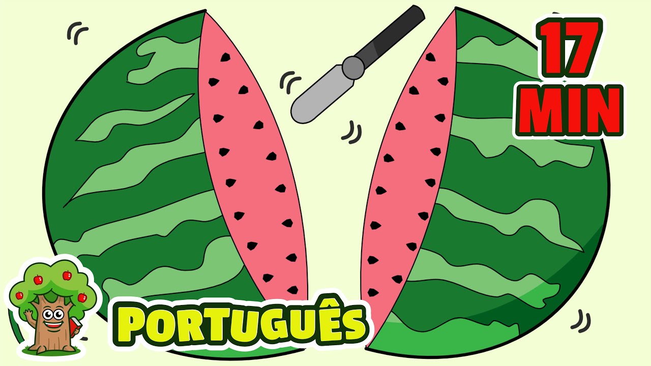 Música das Frutas Fatiadas E Mais Músicas Para Crianças | English Tree Brasil
