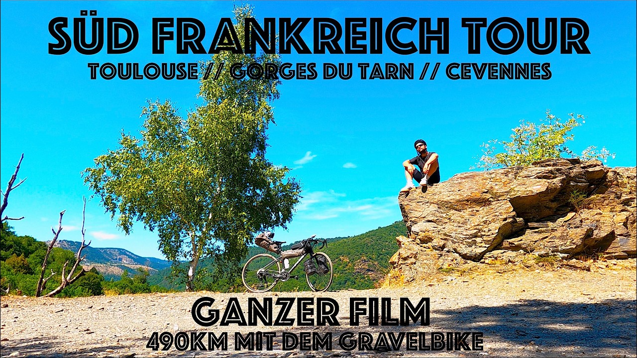 Mit dem GRAVELBIKE durch SÜD FRANKREICH | Solo Bikepacking Tour - 490km & 6200hm | GANZER FILM 🇫🇷