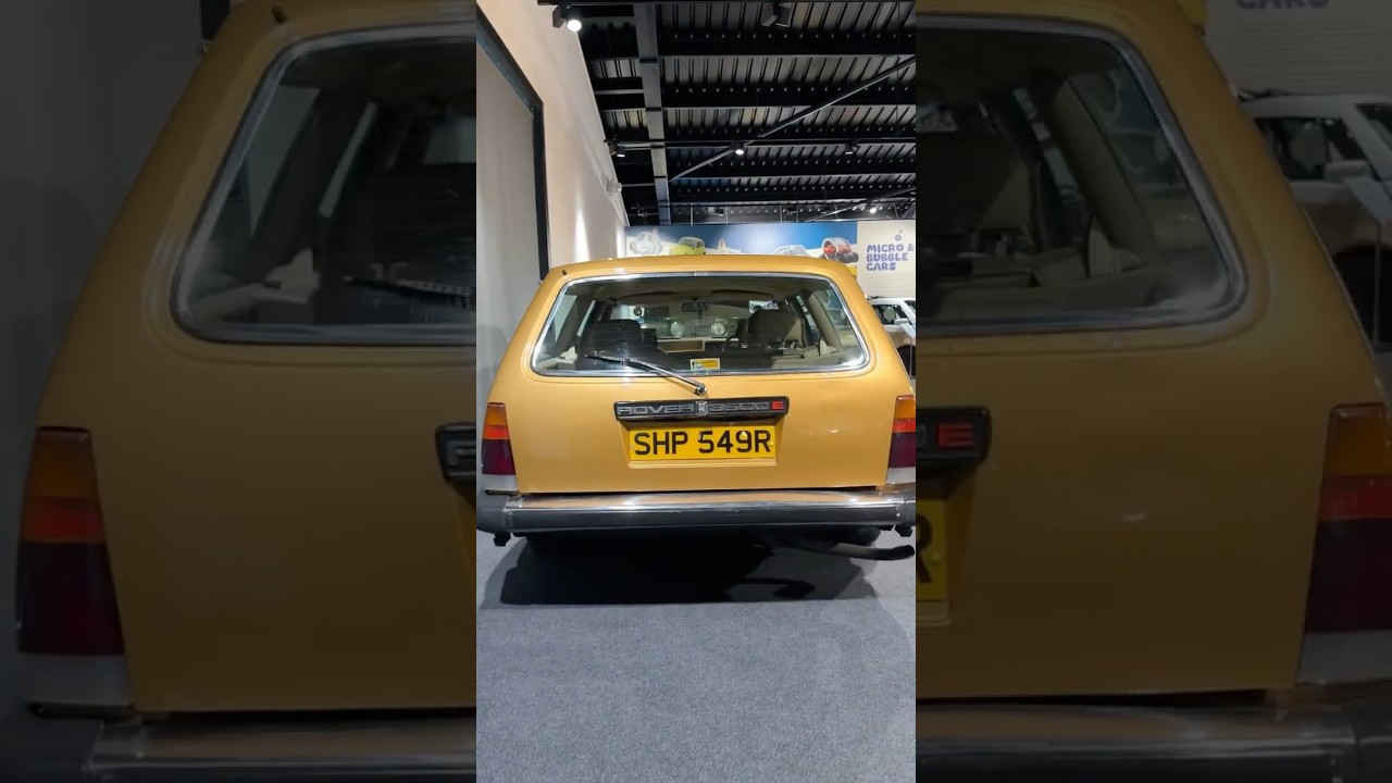 Rover SD1 Estate. Good enough for the chairman, but should they have put it into production?
