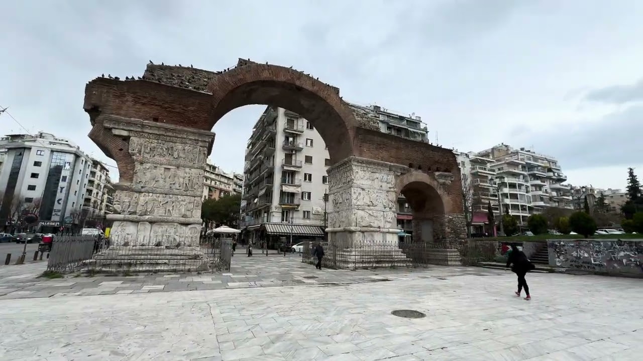 Greece Thessaloniki Triumphal Arch of Galerius