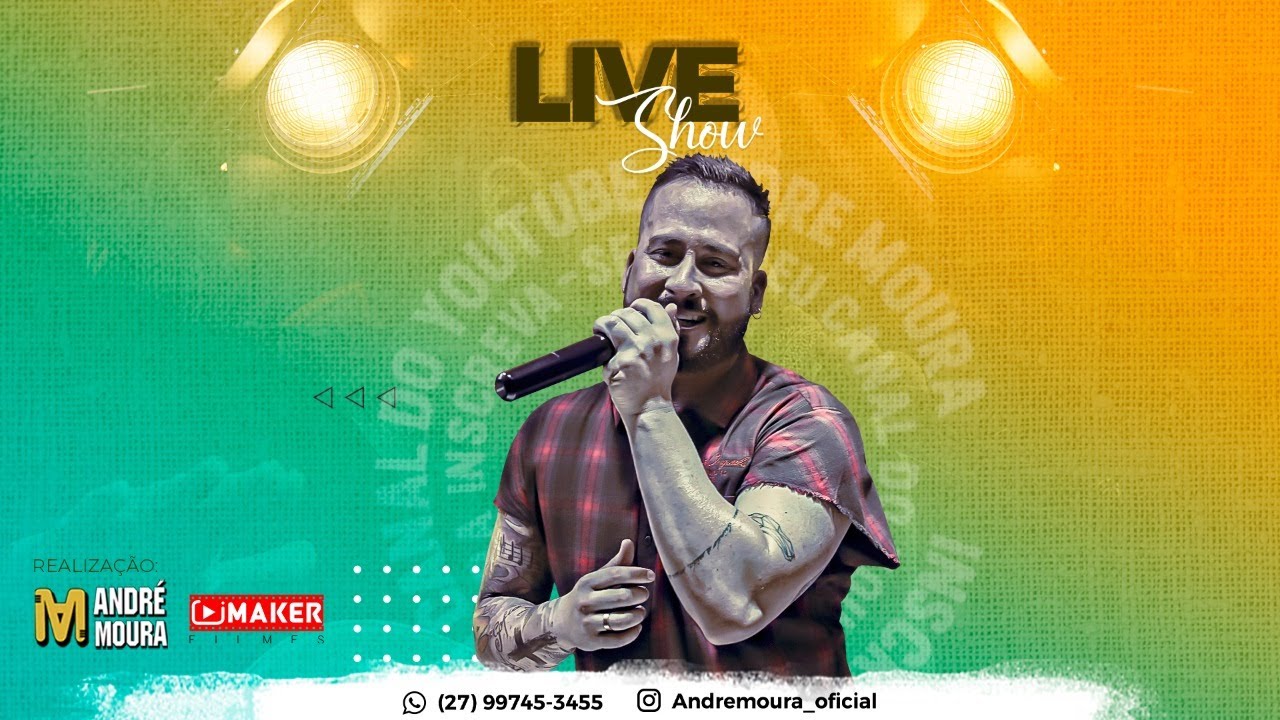 LIVE ANDR&Eacute; MOURA