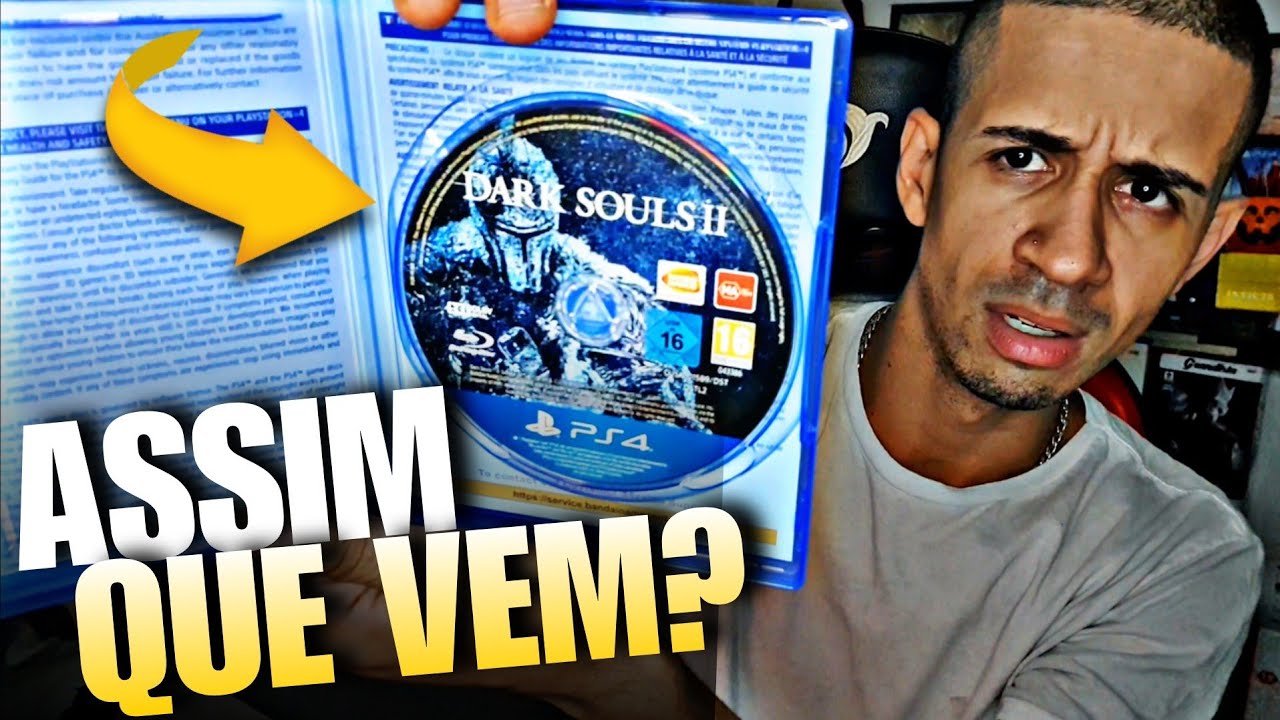 DARK SOULS TRILOGY EDIÇÃO PS4 UNBOXING!#darksouls