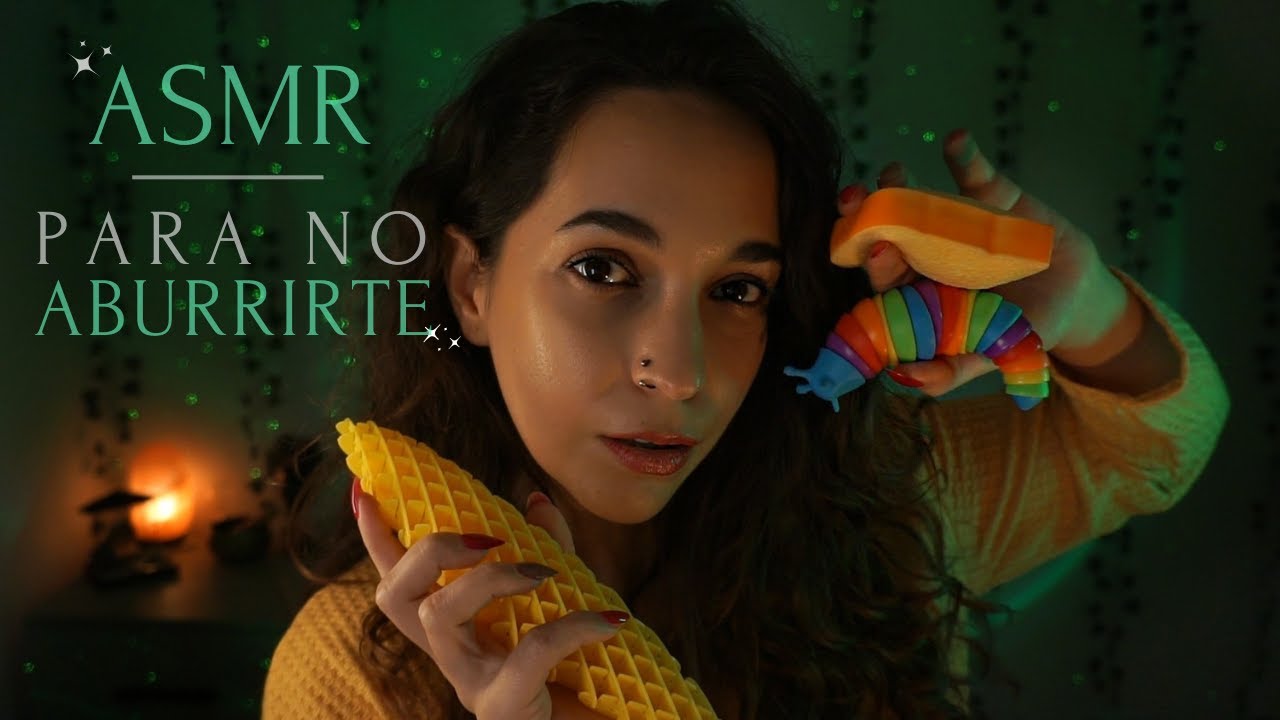 ASMR Para personas que se aburren fácilmente | Hablando bajito