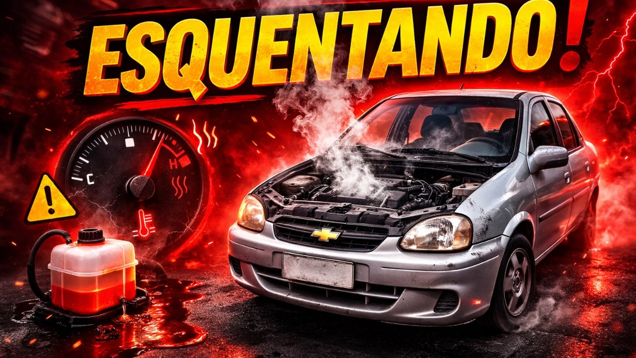 Chevrolet Corsa Classic Esquentando MUITO? Como resolver! RaiaGarage