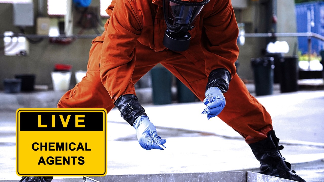 NATO Allies train on live chemical agents