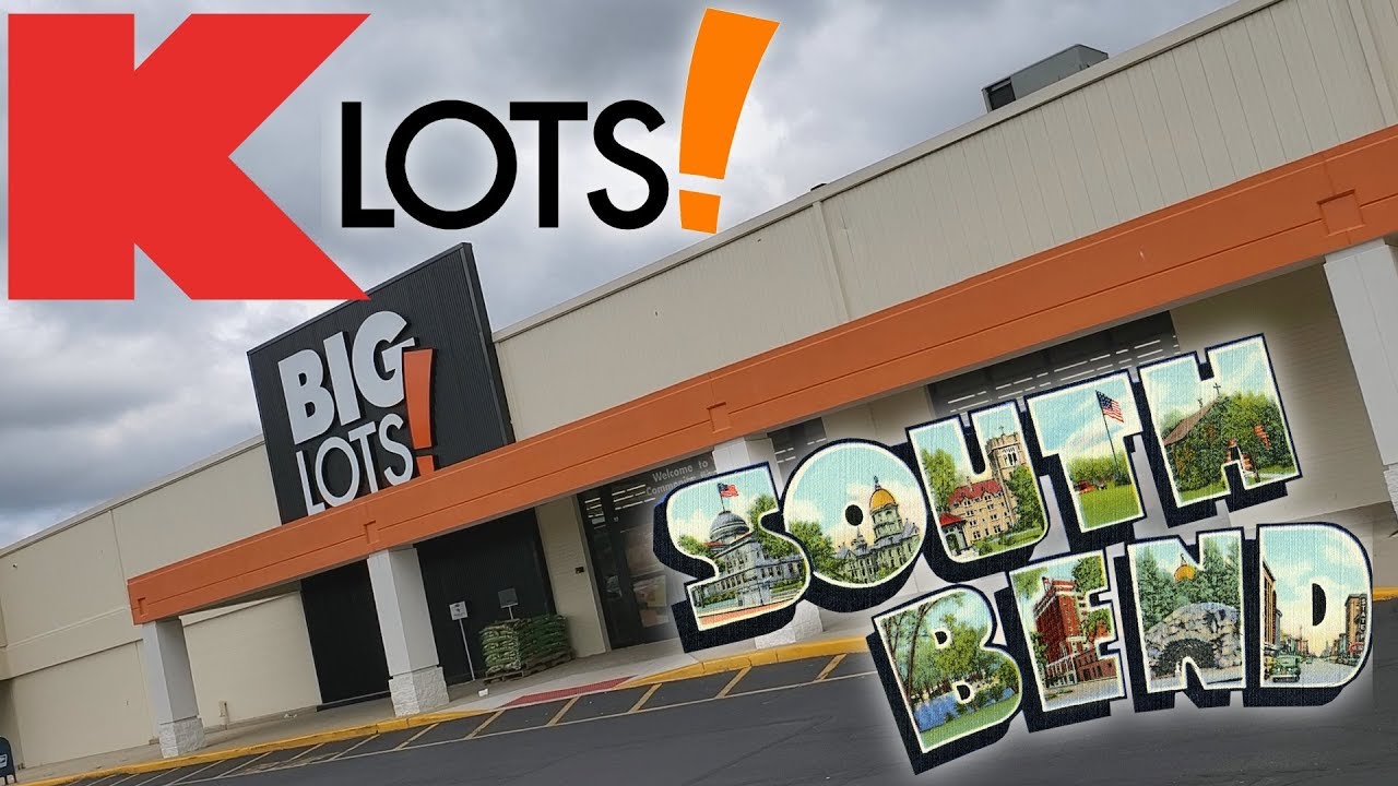KMART becomes BIG LOTS !  Former Kmart Mishawaka Indiana