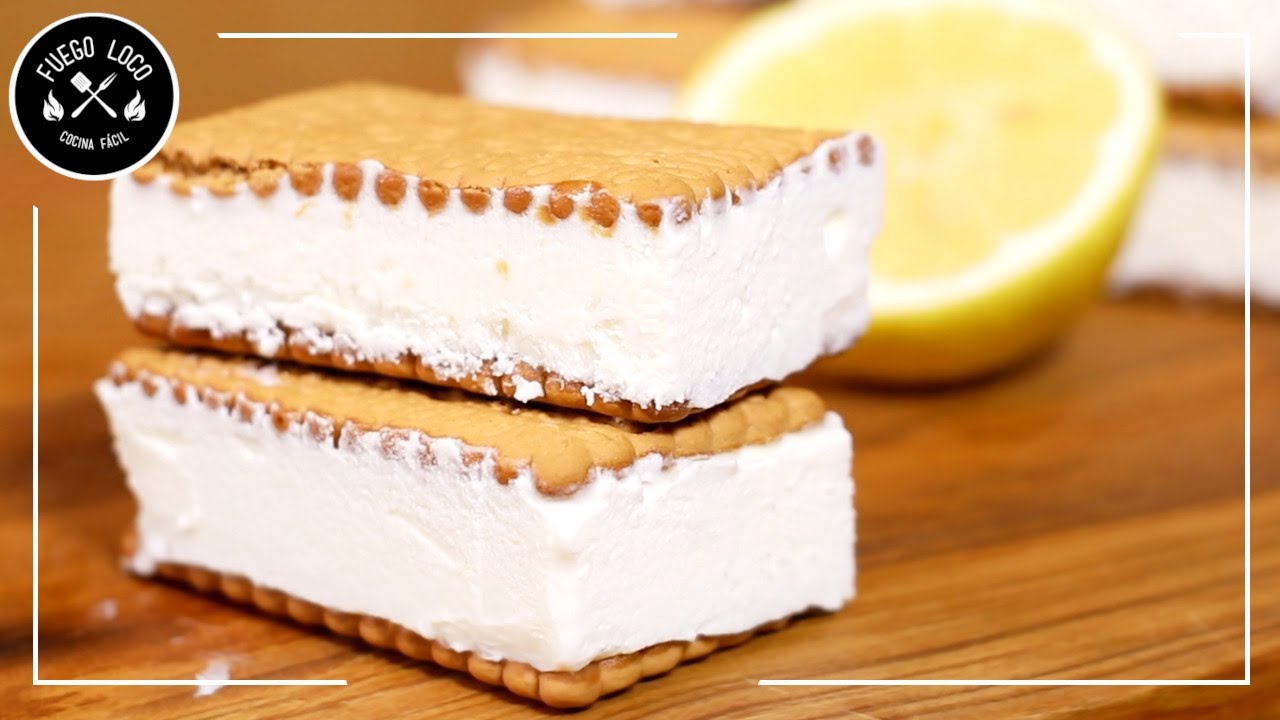 &iexcl;HELADO de LIM&Oacute;N SIN M&aacute;quina con SOLO 3 INGREDIENTES! 🍋 Refrescante, F&aacute;cil y SIN M&aacute;quina