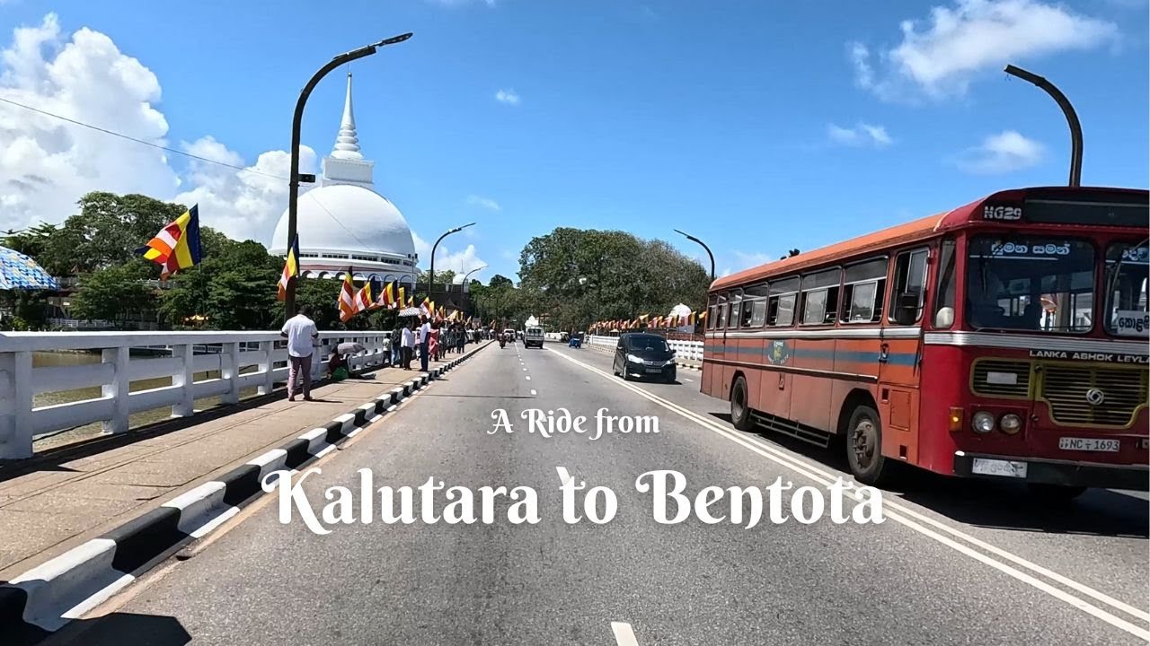 A Ride from Kalutara to Bentota