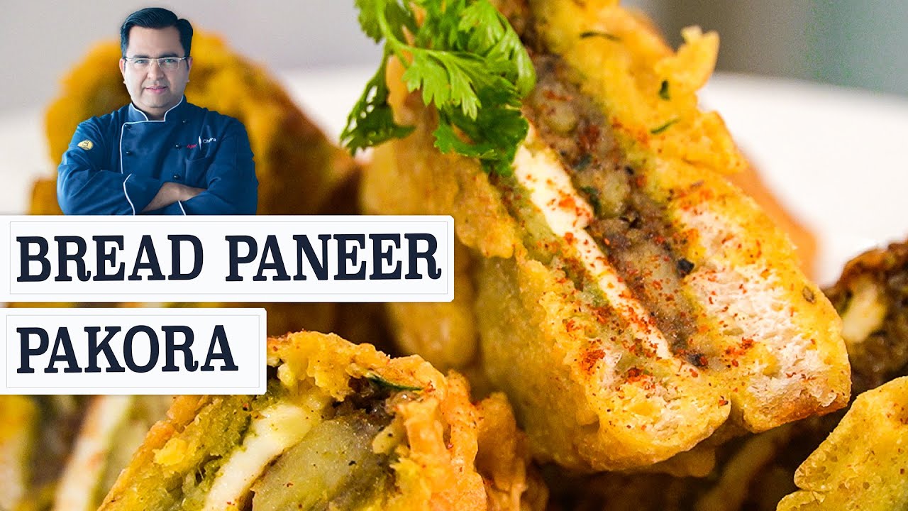Paneer Bread Pakora | Stuffed Pakoras | Quick & Easy Snacks Recipe By #chefajaychopra