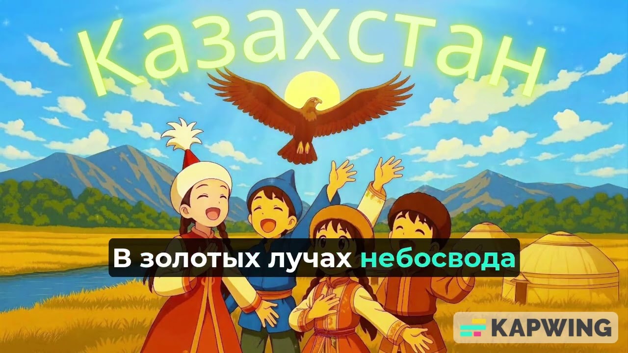 Казахстан. (Детская песня)