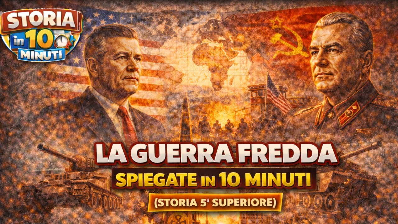 La Guerra Fredda spiegata in 10 minuti – Il mondo diviso tra USA e URSS