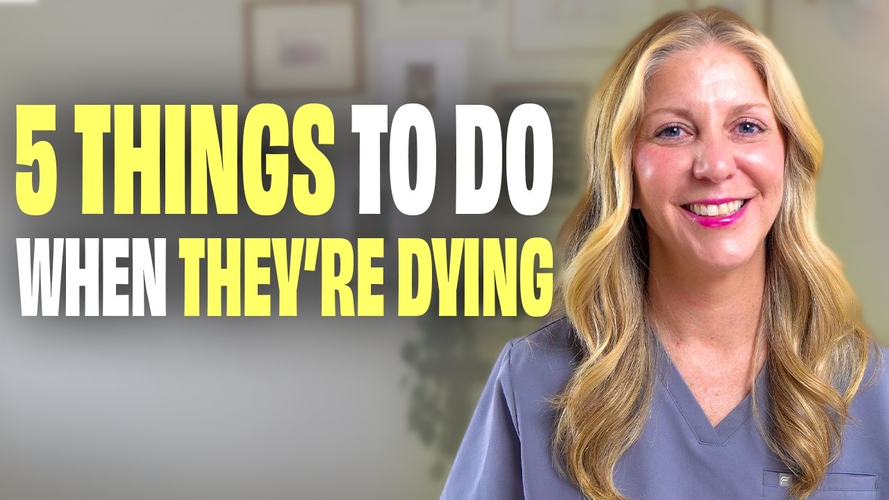 Things You Need to Know When Someone You Love Is Dying