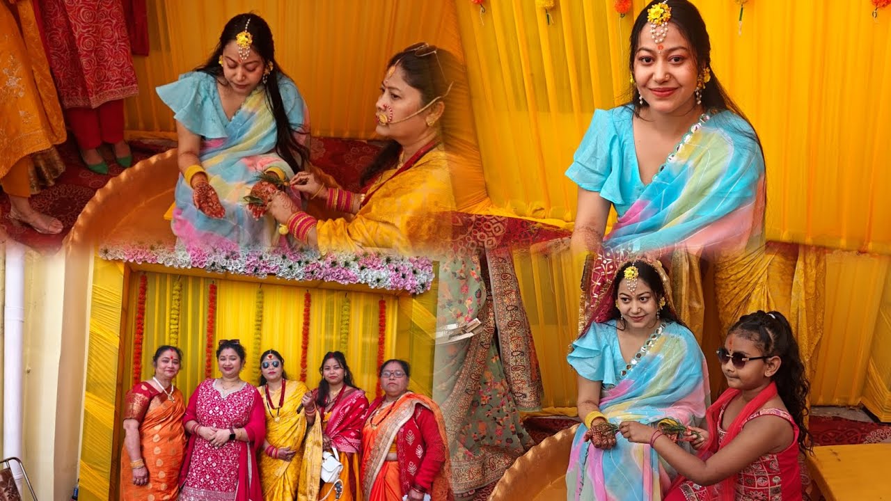 Day-2(Haldi)viral#viralvideo#familychannel #vlog#haldivlog#dance#familyvlog🥰🥰🧿