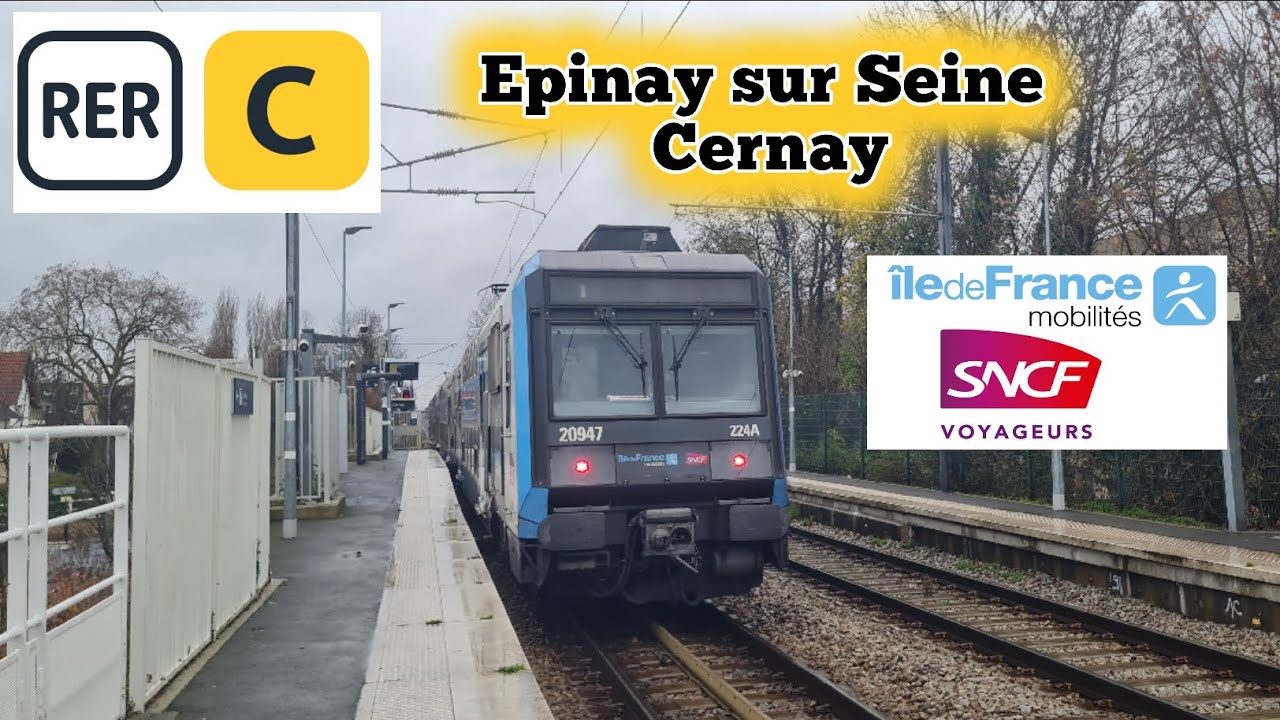 RER C Z20900 IDFM Le Trajet Entre Épinay sur Seine➡️Cernay